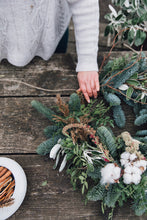 Load image into Gallery viewer, Christmas Wreath Workshop - HOTWALLS STUDIOS 22nd November 25