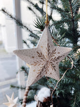 Load image into Gallery viewer, Wooden Star Decoration
