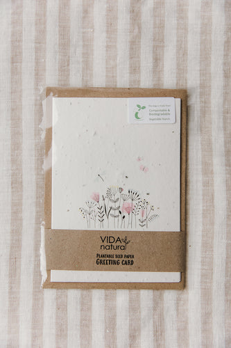 Vida Natural Seeded Plantable Greetings Cards